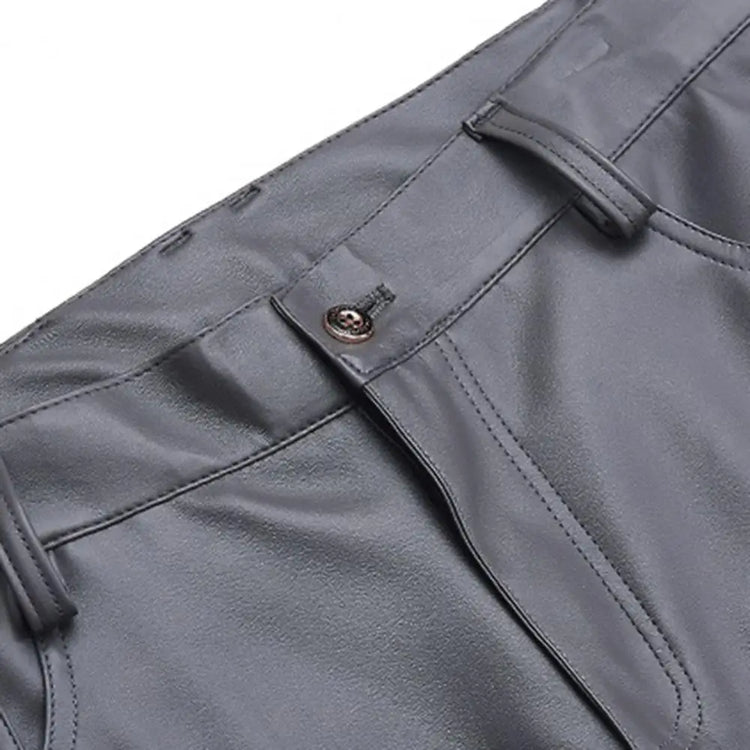 Faux Leather Pencil Pants