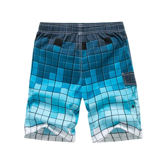 Tetris print Bermuda shorts - dealod
