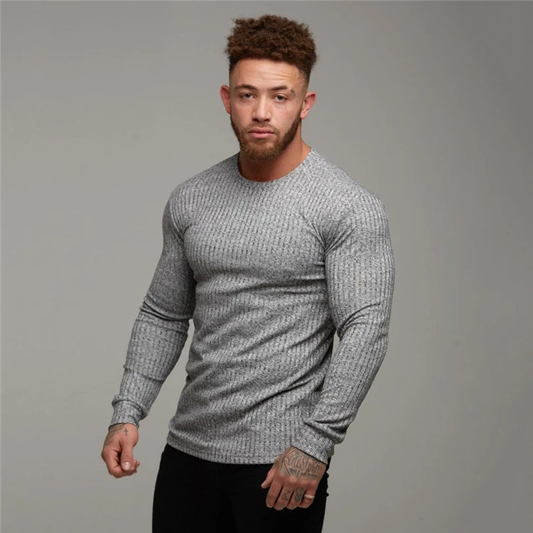 Fitted Turtleneck Sweaters - dealod