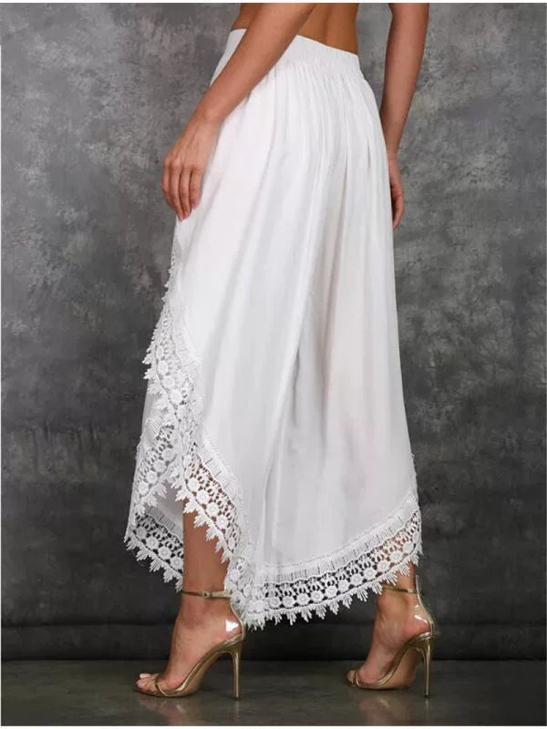 New Wide Leg Lace Pants