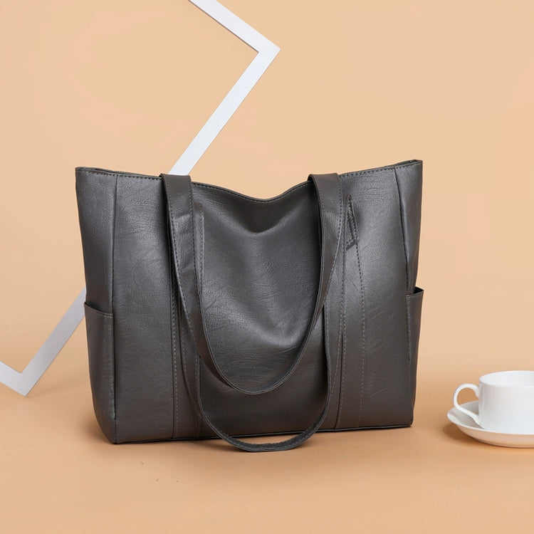 Soft Leather Simple Casual Bag