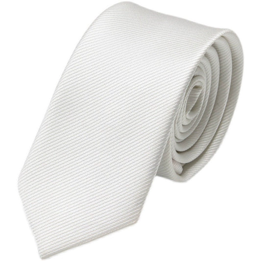White silk tie - dealod