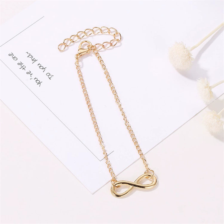 Alloy Infinity Bracelet