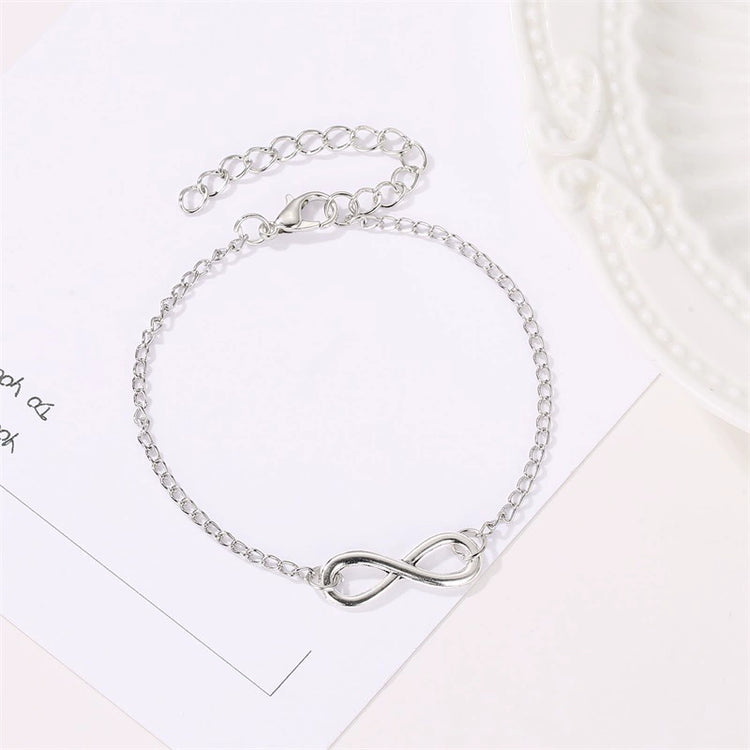 Alloy Infinity Bracelet