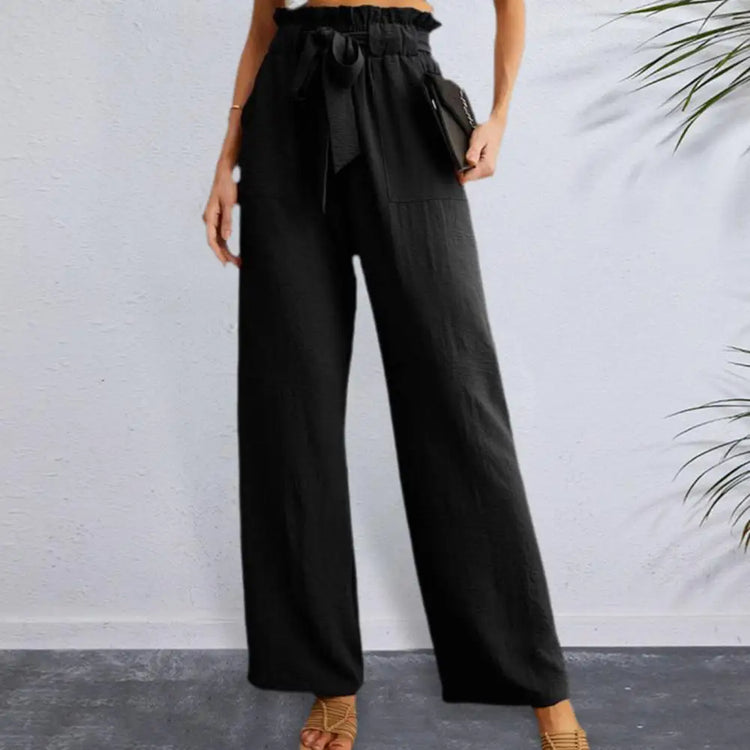 High Waist Wide Leg Pants