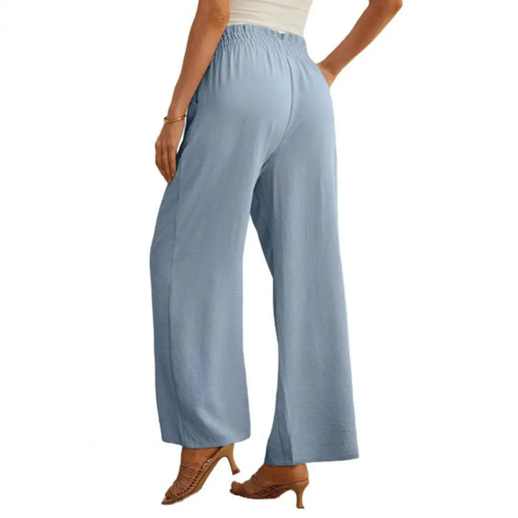 High Waist Wide Leg Pants