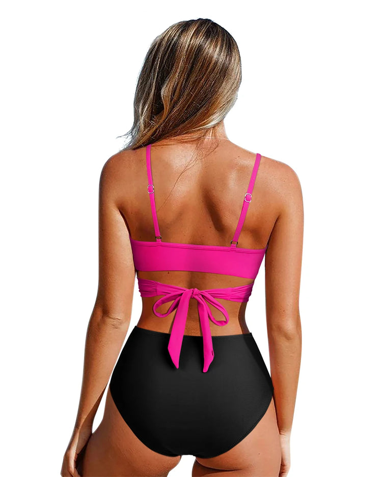 Two Piece High Waist Bikini Set