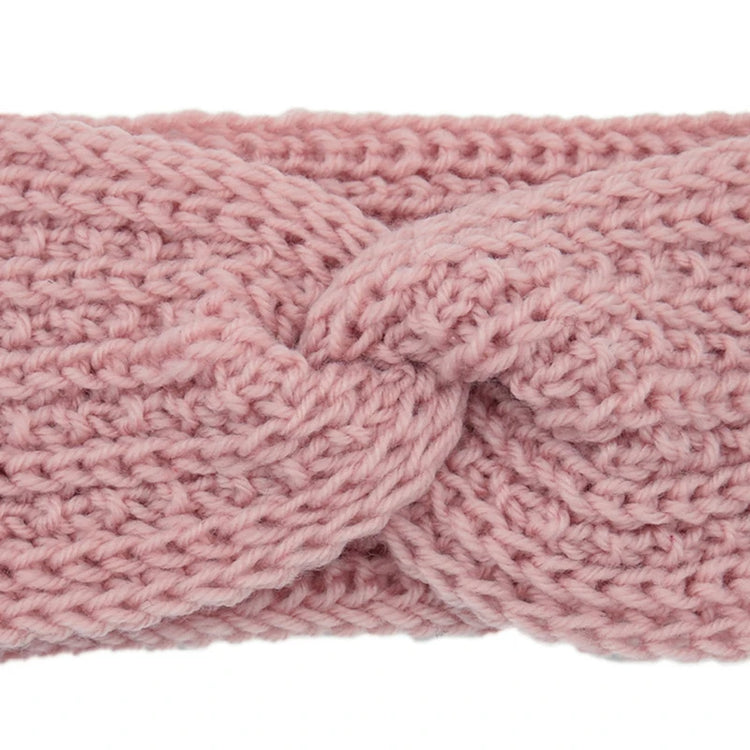 Winter Wide Ears Knitted Headband