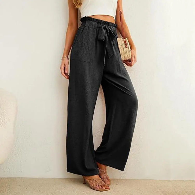 High Waist Wide Leg Pants