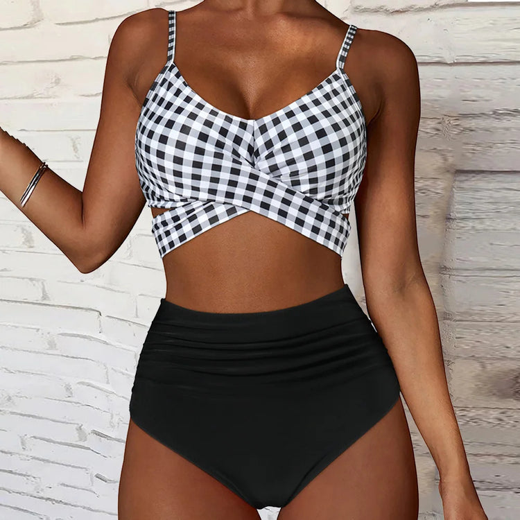 Two Piece High Waist Bikini Set