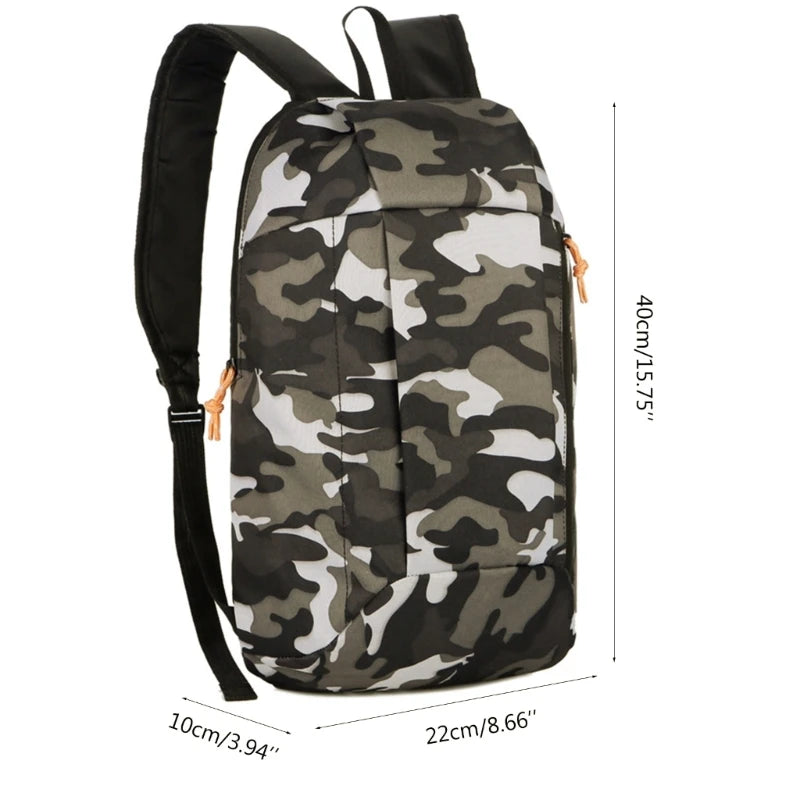 Lightweight Camouflage Sports Backpack - dealod