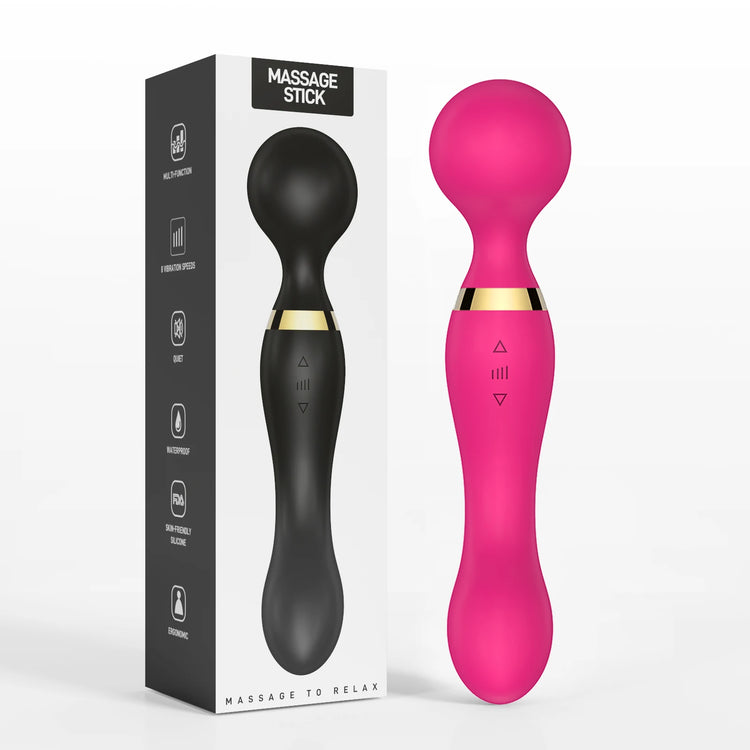 AV Shocking Vibrator for Womens with Dual Head Design for Intense Pleasure and Sensual Massage Female Vibrator