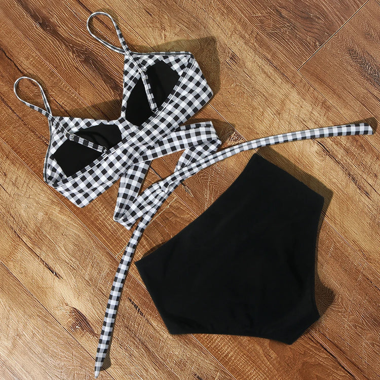 Two Piece High Waist Bikini Set