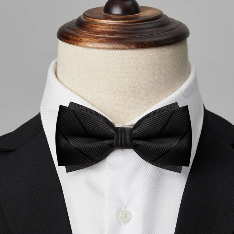 Black bow ties, 9 models - dealod