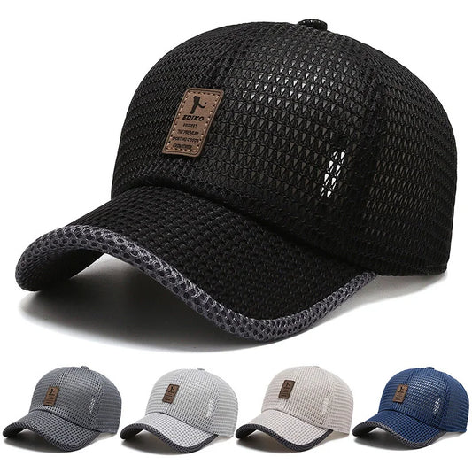 Breathable summer mesh baseball cap - dealod