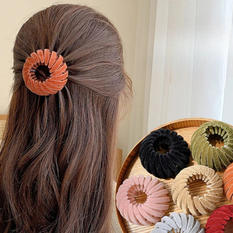 Velvet Ponytail Hair Clips