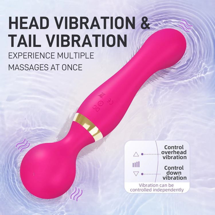 AV Shocking Vibrator for Womens with Dual Head Design for Intense Pleasure and Sensual Massage Female Vibrator