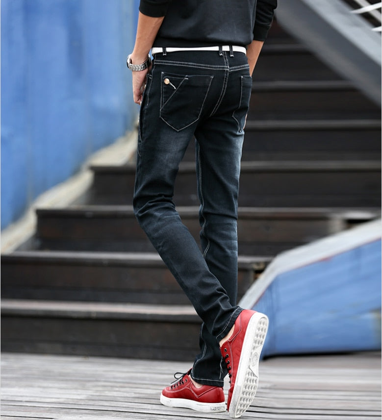 High-quality casual stretch trousers men - dealod