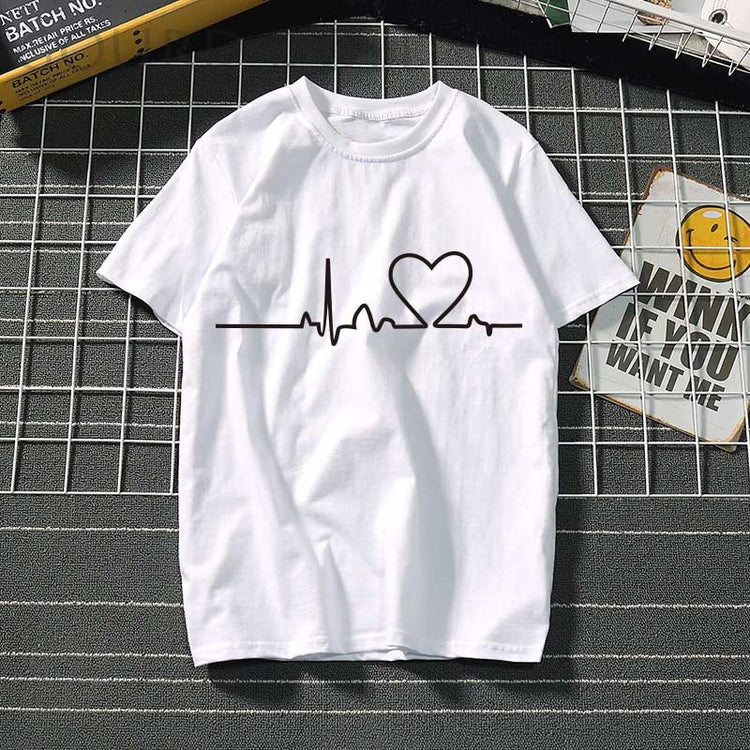 T-shirt Harajuku love - dealod