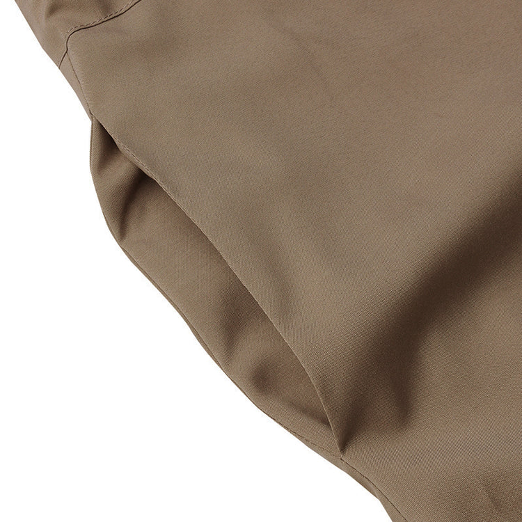 Elegant Dress Lapel Party Short Sleeve Casual Buttons - dealod